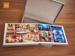 These wedding photobooks are made to last thanks to quality materials, archival inks and printing processes